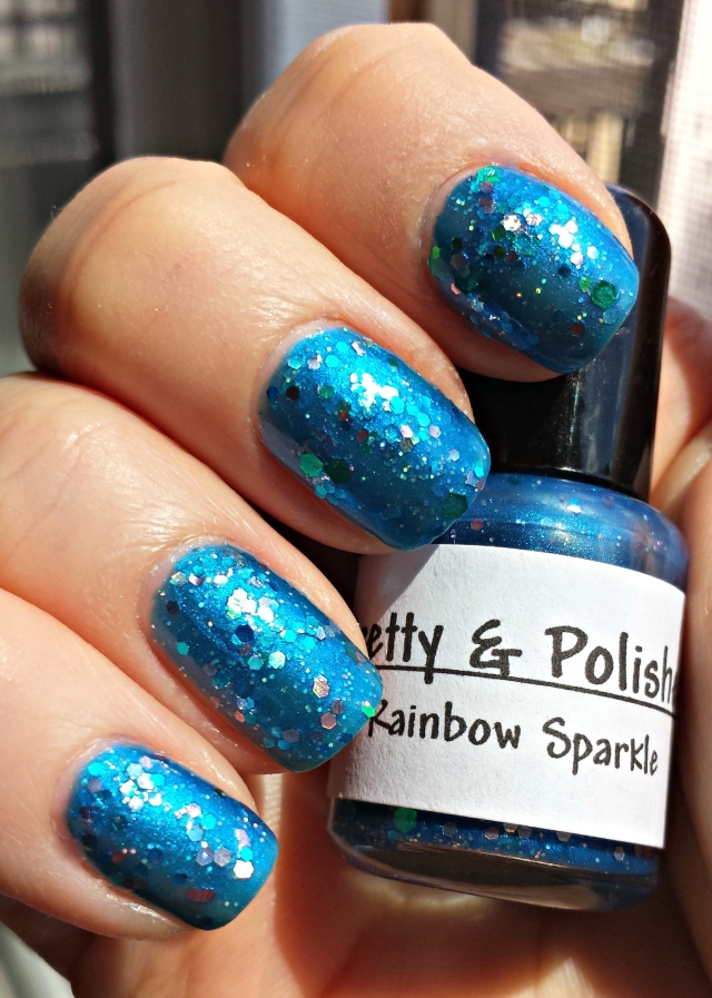 Pretty and Polished Rainbow Sparkle
