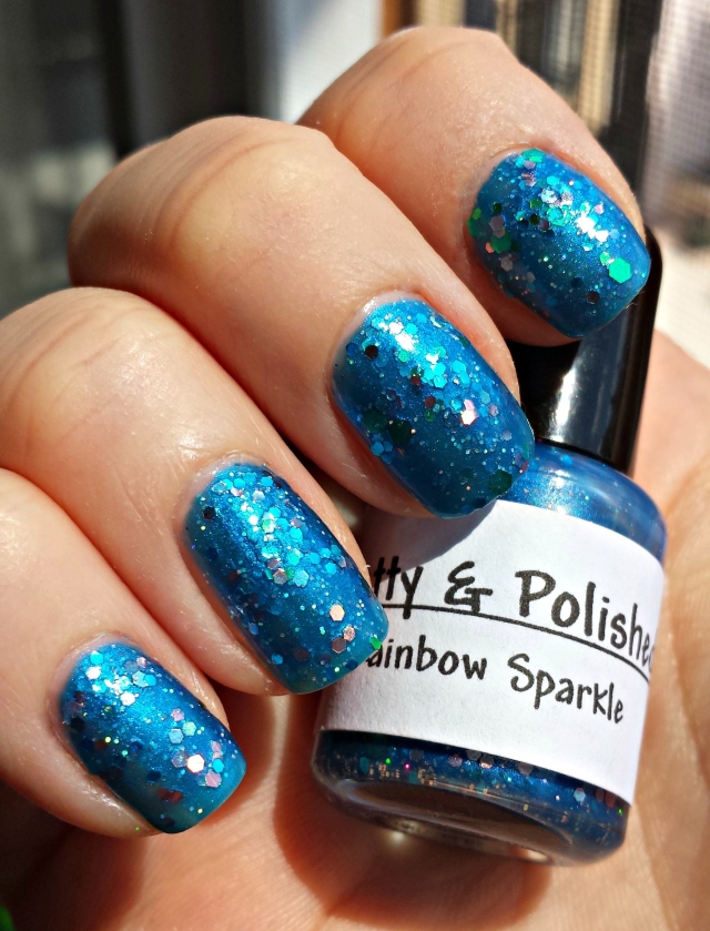 d Polished Rainbow Sparkle